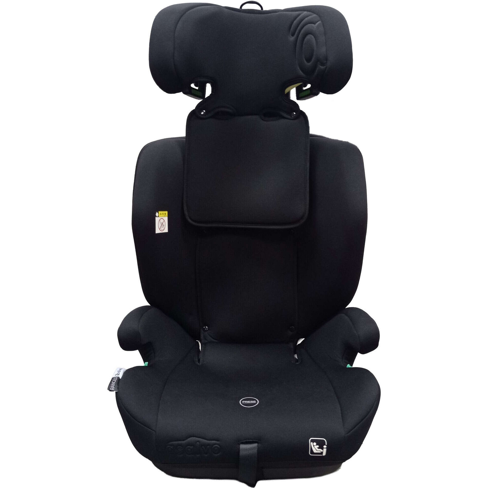 Cadeira Auto I-Size 76-150cm Preta Ranger Asalvo