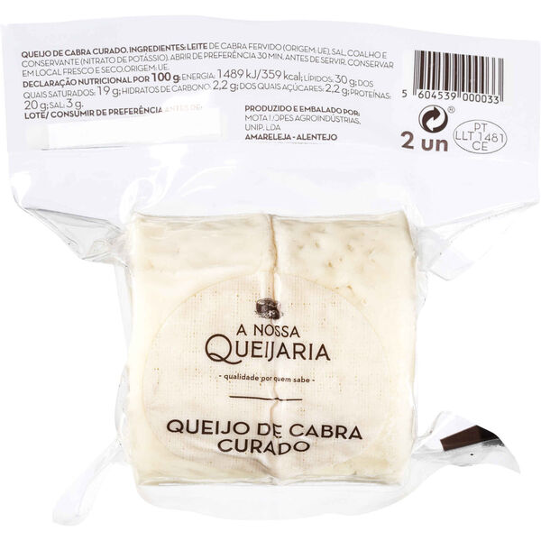 Queijo de Cabra Curado A Nossa Queijaria