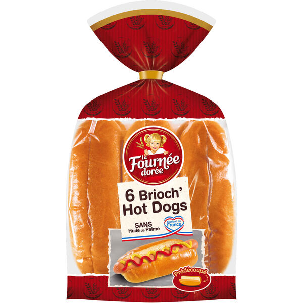 Pão de Cachorro Brioche La Fournée Dorée