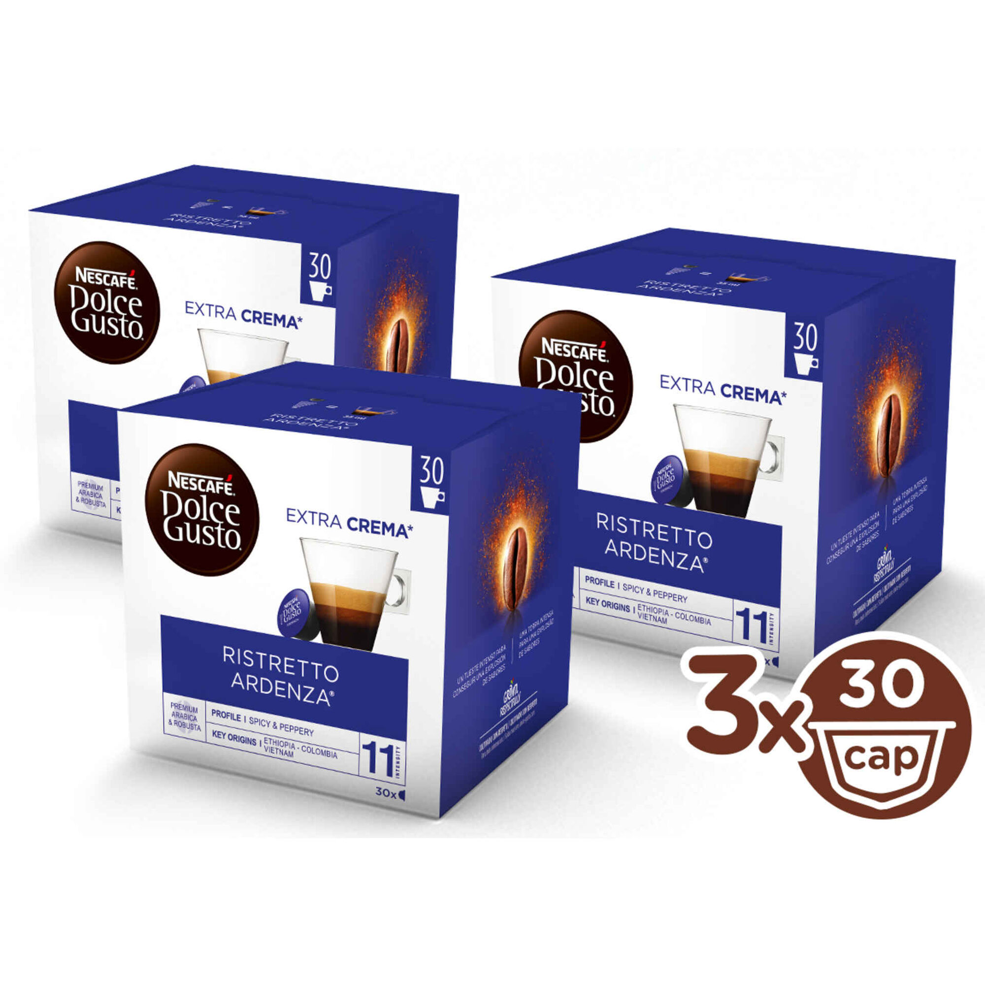 Cápsulas de Café Ristretto Ardenza Int 11 Cápsulas de Café Ristretto Ardenza Int 11