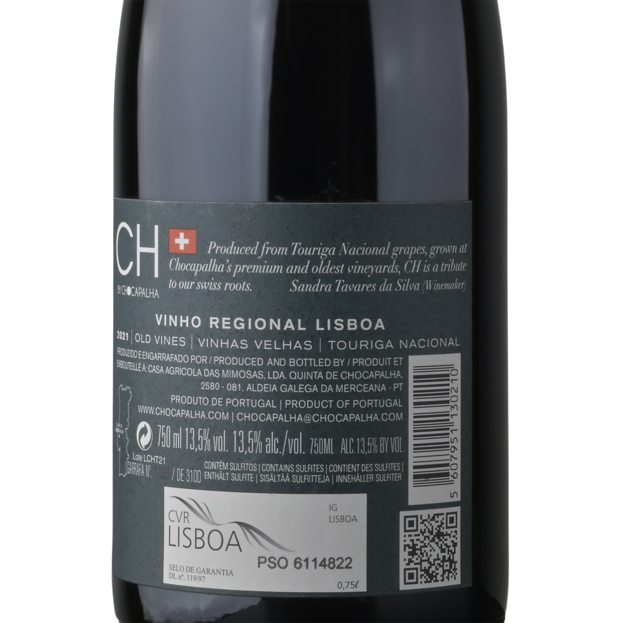 CH by Chocapalha Lisboa Vinho Tinto