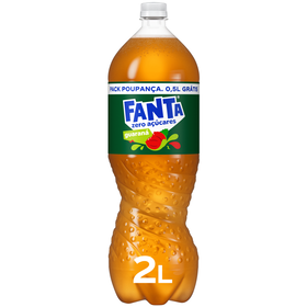 Refrigerante com G&aacute;s Guaran&aacute; sem A&ccedil;&uacute;car Fanta