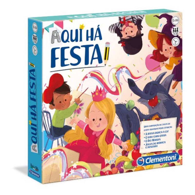 Clementoni - Jogo Aqui Há Festa!