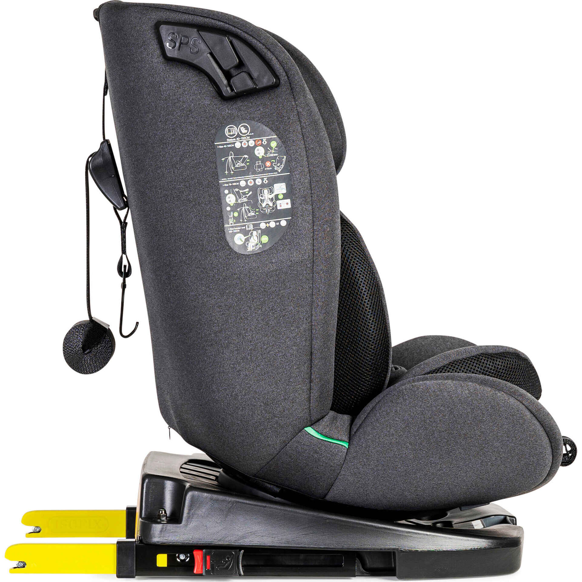 Cadeira Auto I-Size 40-150cm Isofix Rotativa Corfú