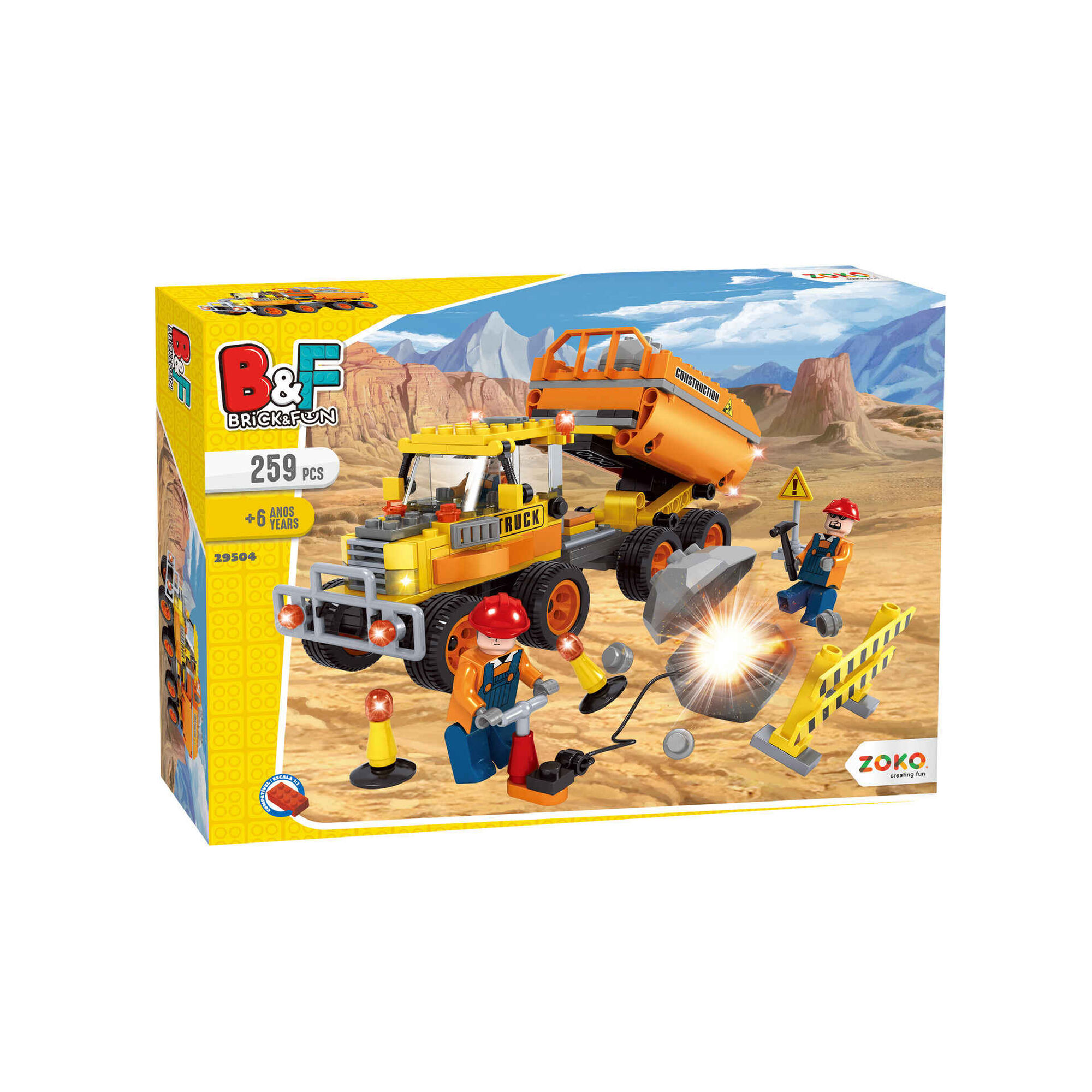 Playset Polícia/Bombeiros/Construção (vários modelos) Playset Polícia/Bombeiros/Construção (vários modelos)