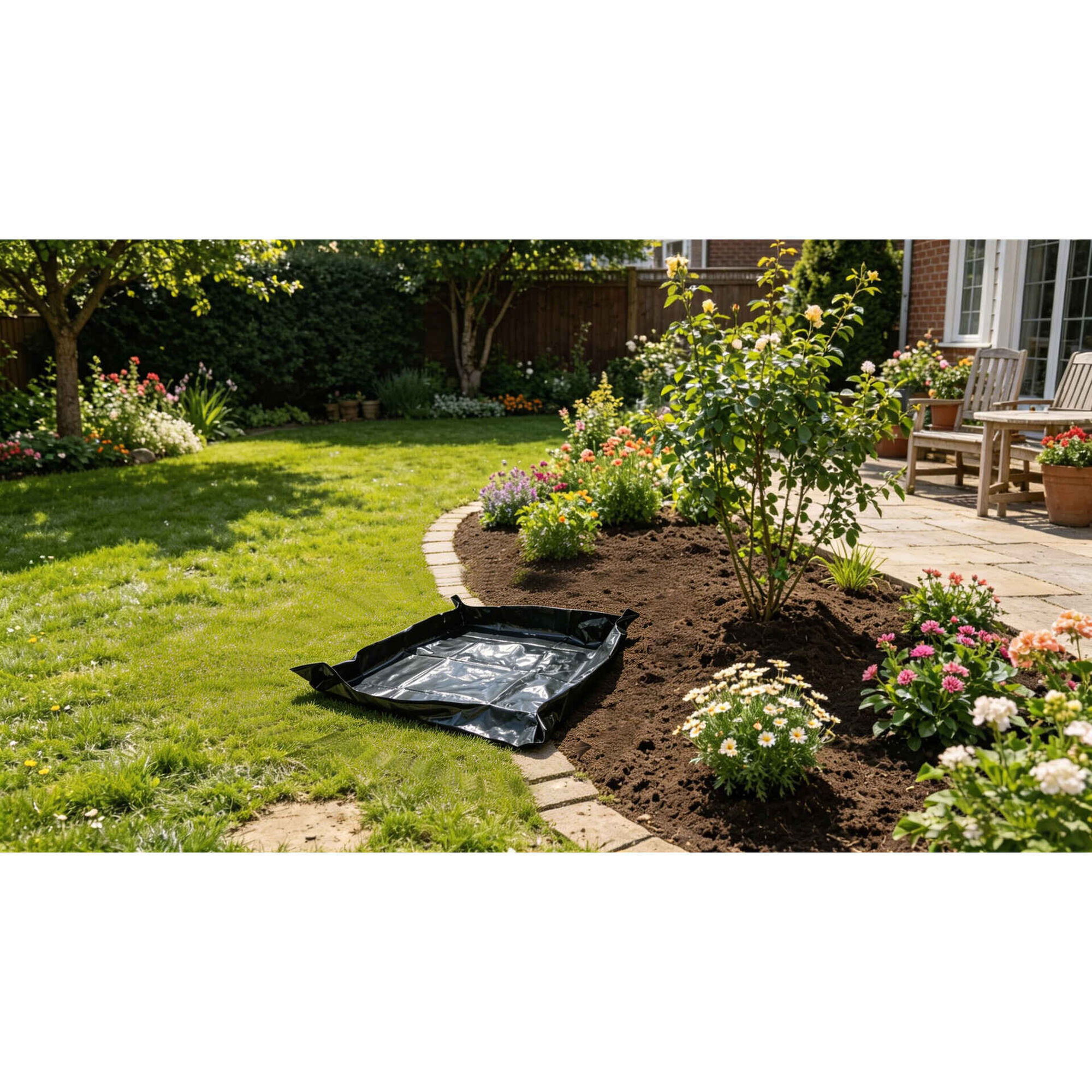 Tapete de Transplantar Plantas 66x66cm Delgarden