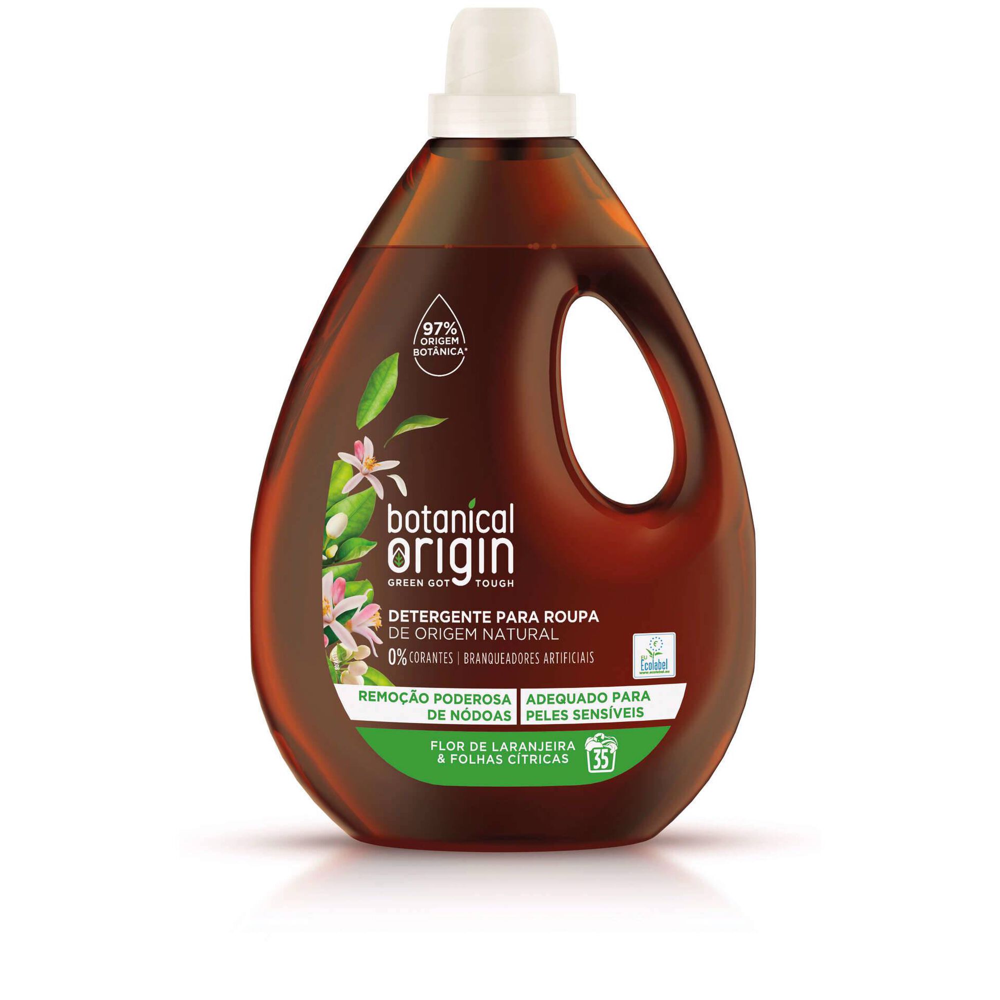 Detergente Máquina Roupa Líquido Origem Natural Citrus