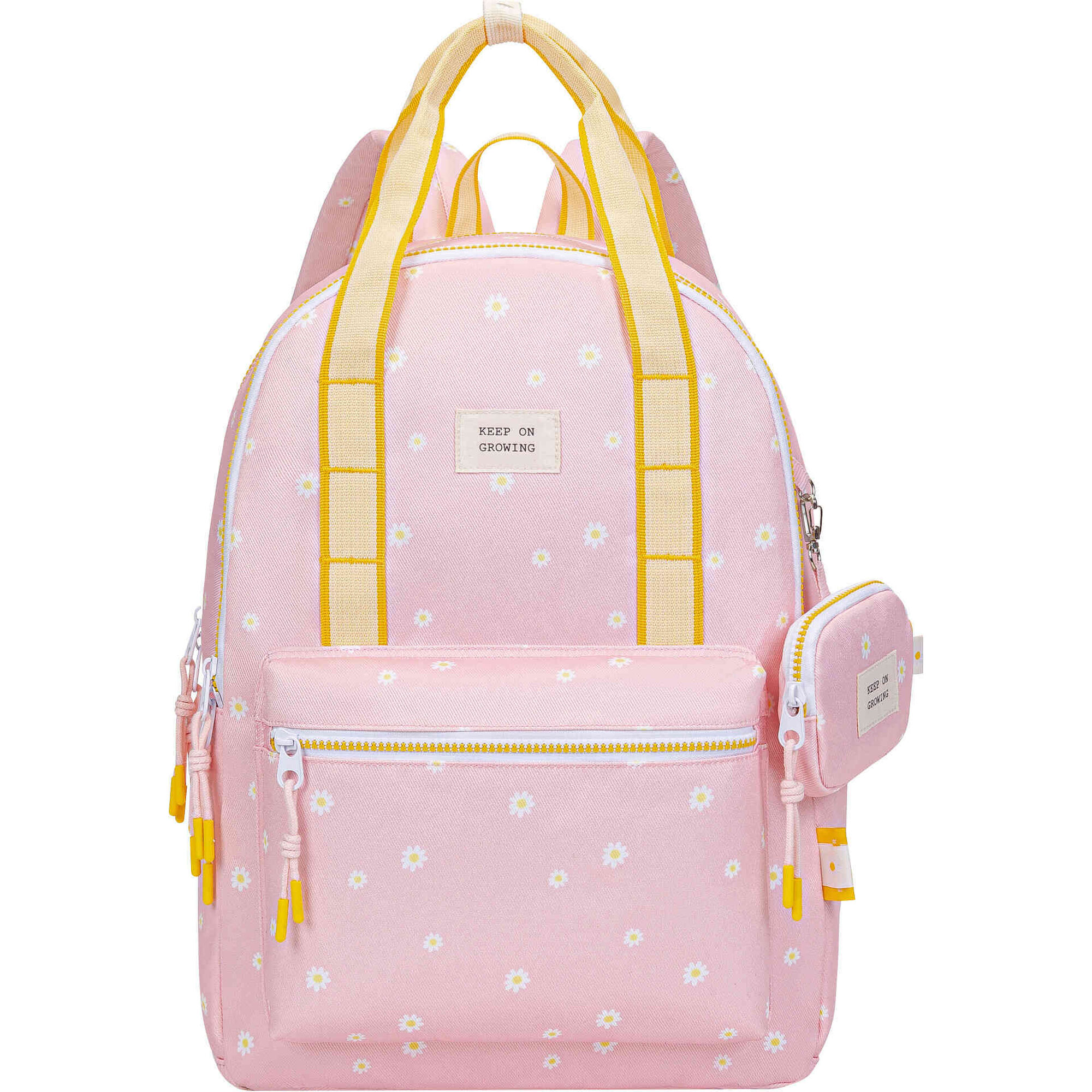 Mochila com Porta-Moedas Rosa Keep On Growing Daisy Mochila com Porta-Moedas Rosa Keep On Growing Daisy