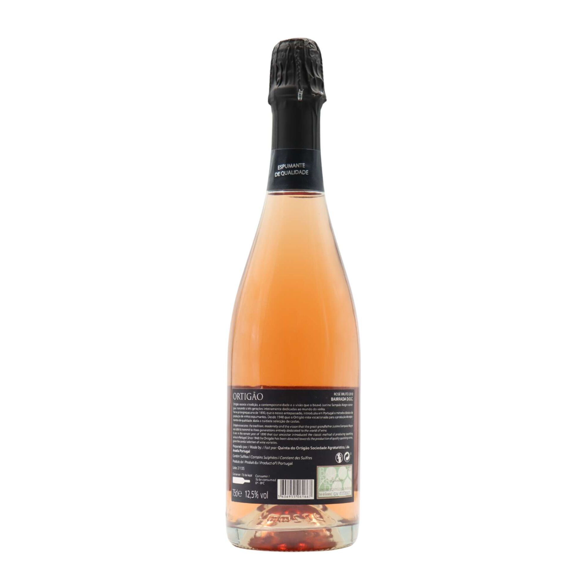Quinta do Ortig&atilde;o Bruto Espumante Ros&eacute;