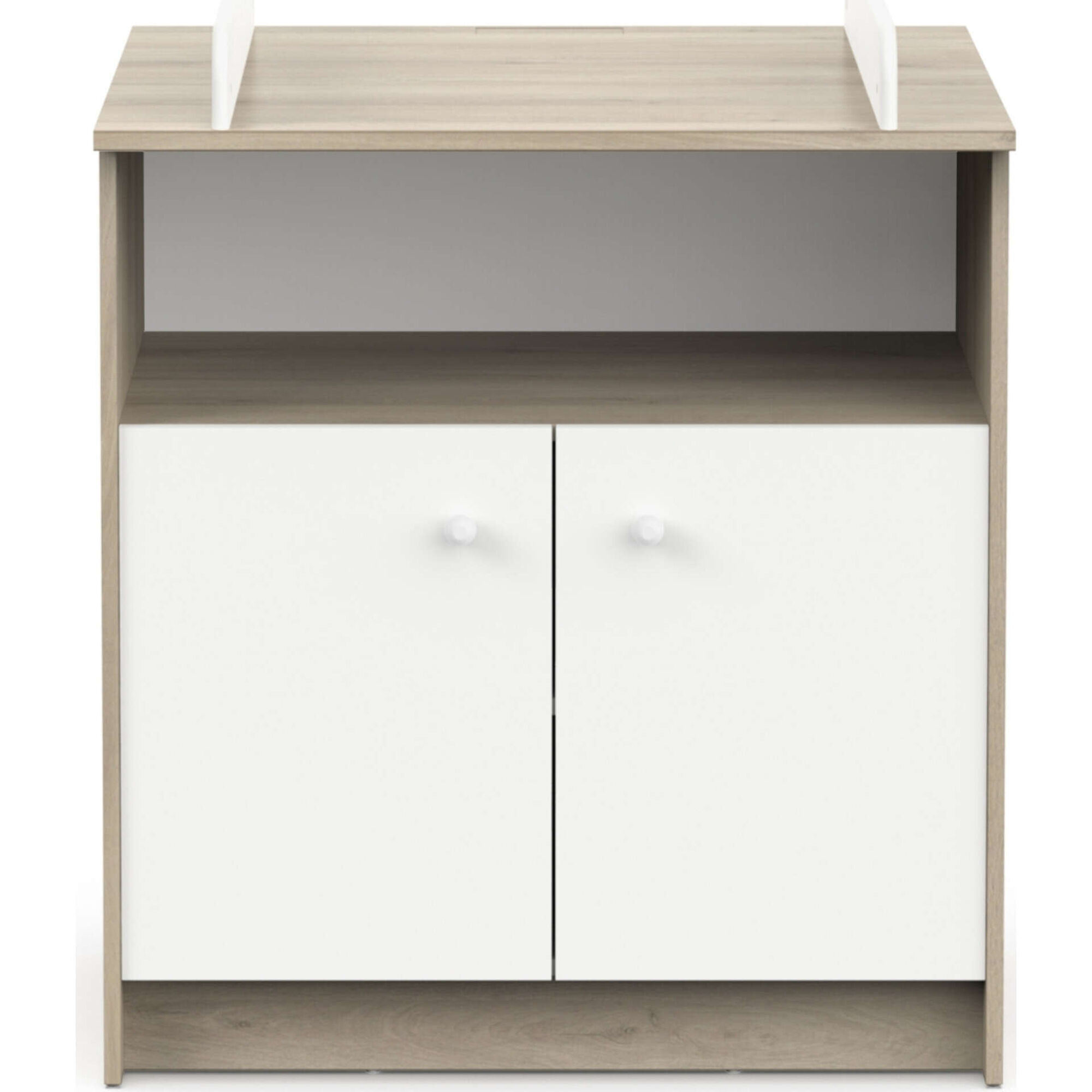 C&oacute;moda com Muda Fralda Carvalho Helicia