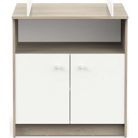 C&oacute;moda com Muda Fralda Carvalho Helicia