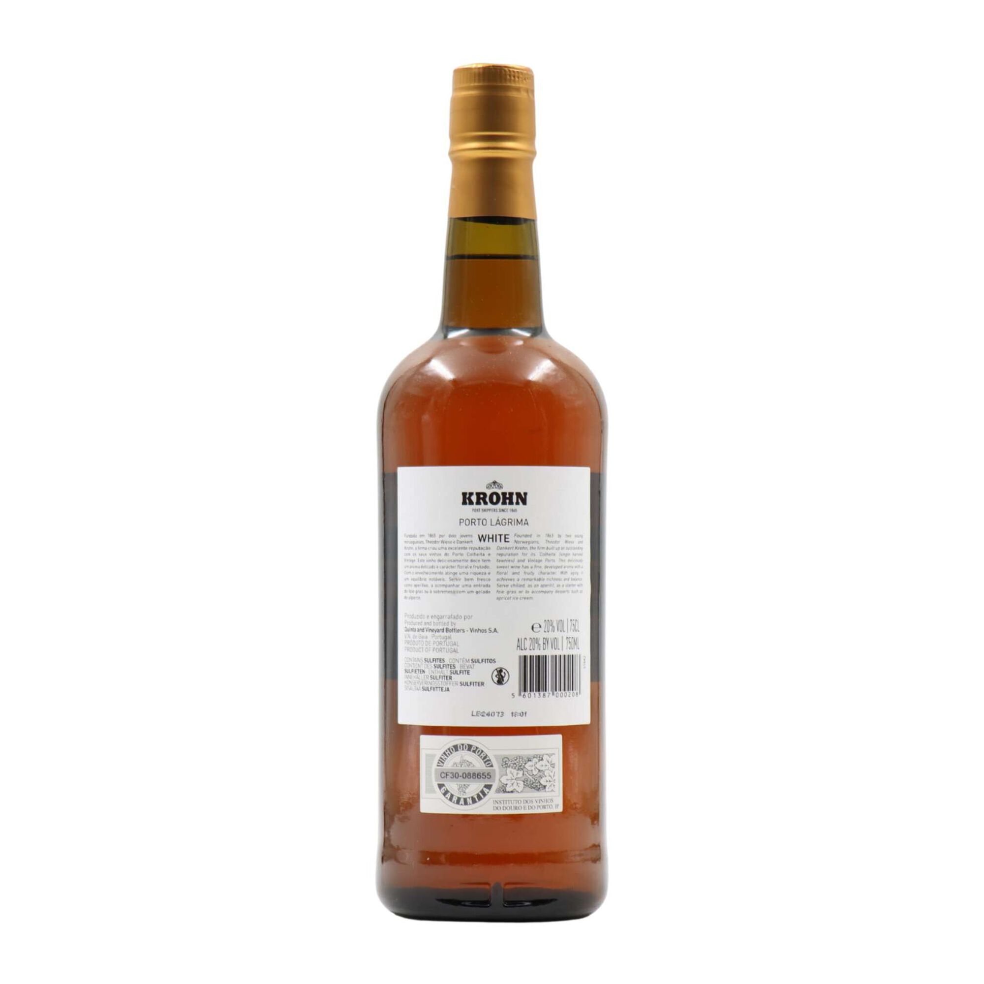 Krohn L&aacute;grima Vinho Do Porto Branco