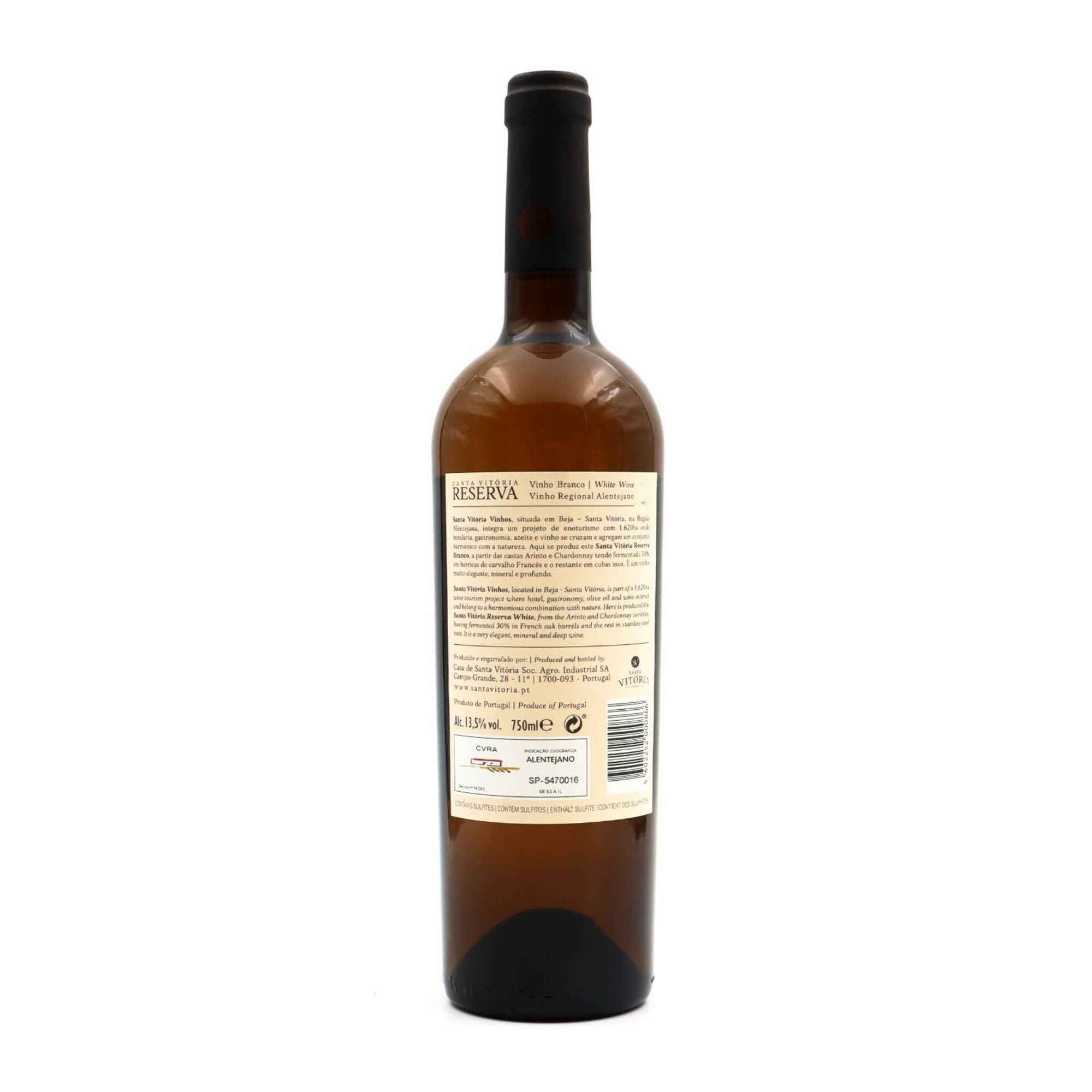 Santa Vit&oacute;ria Reserva Alentejano Vinho Branco