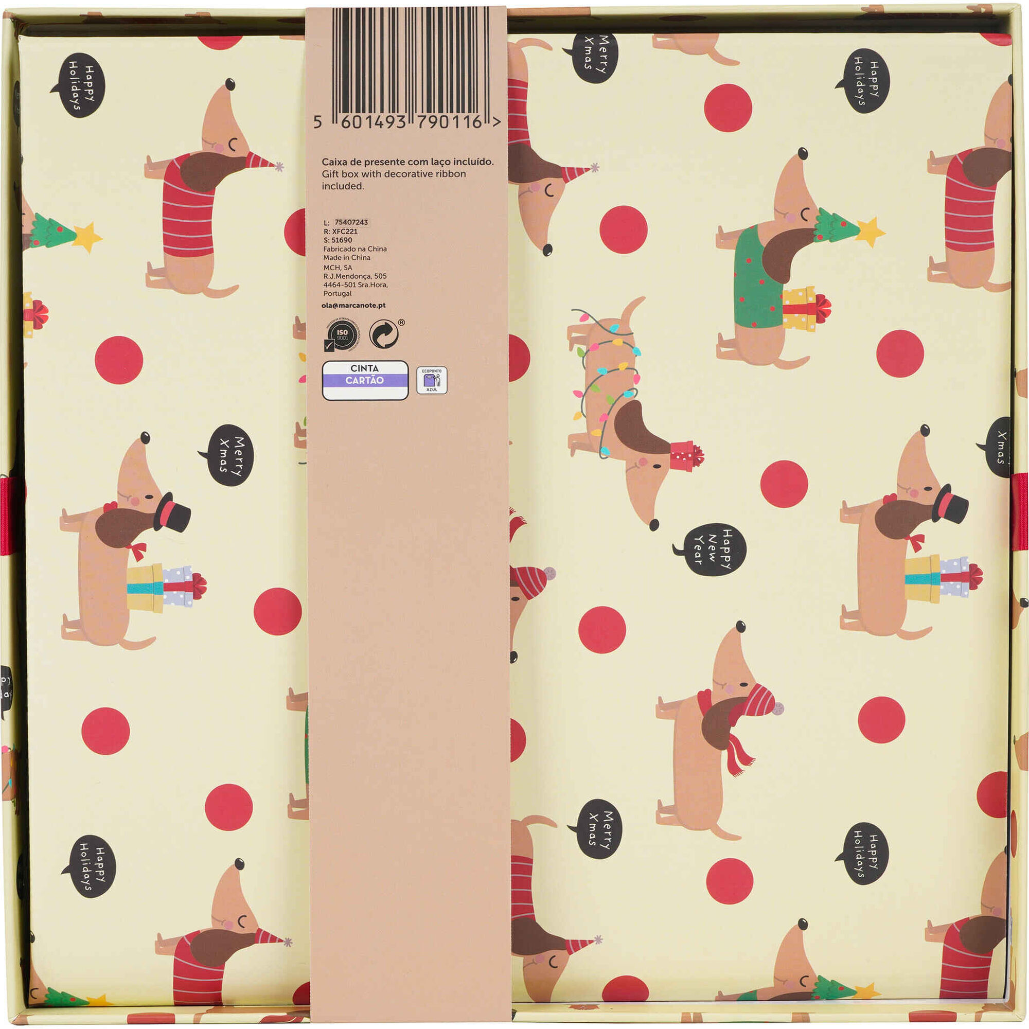 Caixa para Presentes com La&ccedil;o