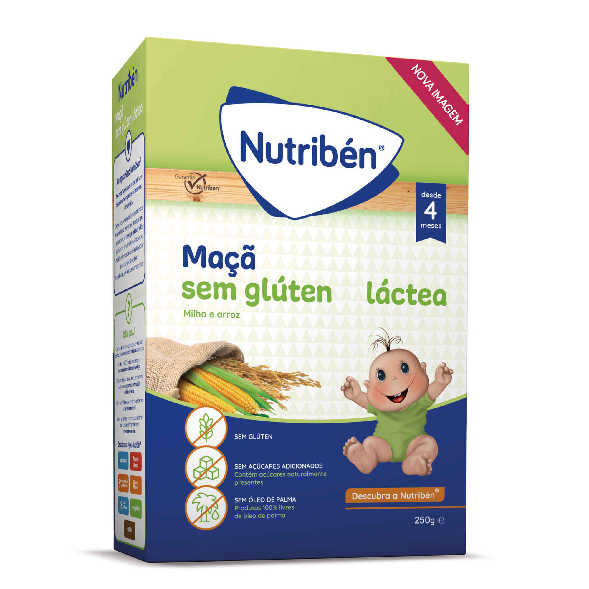 Papa Infantil Farinha Láctea Maçã +4M Papa Infantil Farinha Láctea Maçã +4M