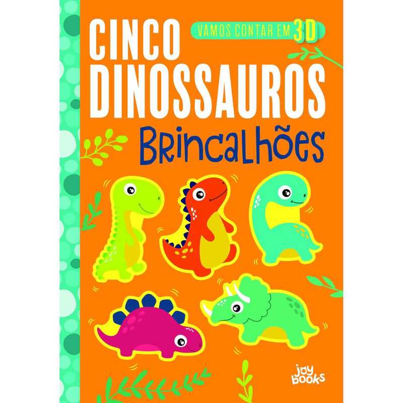 Cinco Dinossauros Brincalhões de Amber Lily