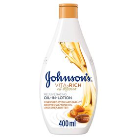 Leite Corporal Vita-Rich Oil Infusion Johnson's