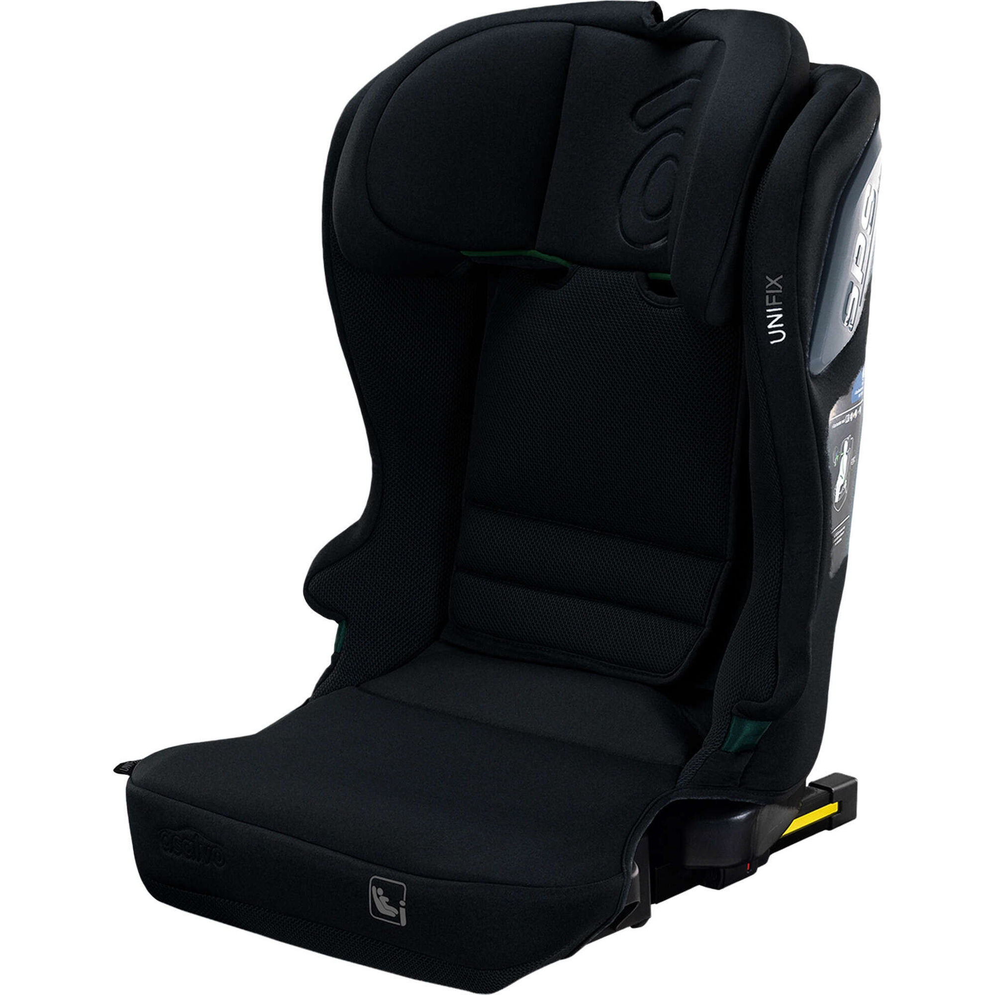 Cadeira Auto I-Size 100-150cm Isofix Preta Unifix Asalvo