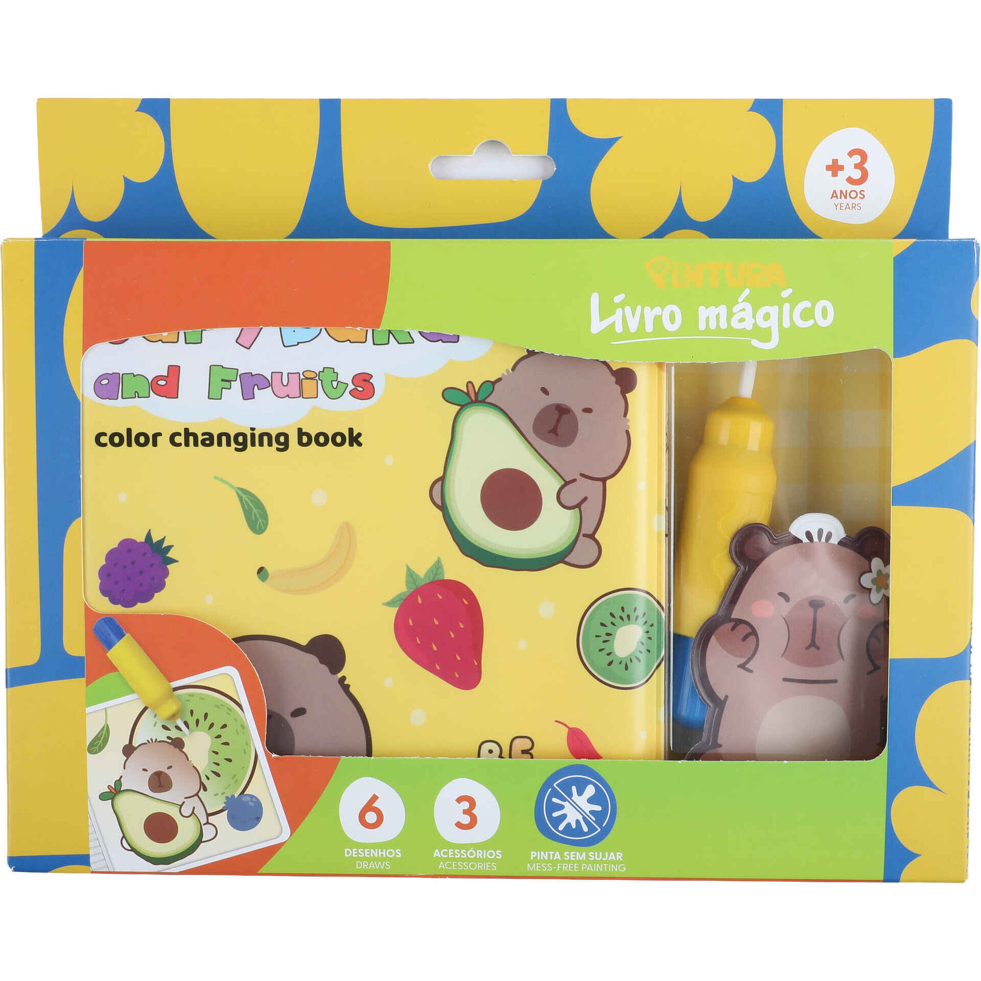 Kit de  Livro M&aacute;gico (v&aacute;rios modelos) Pintura