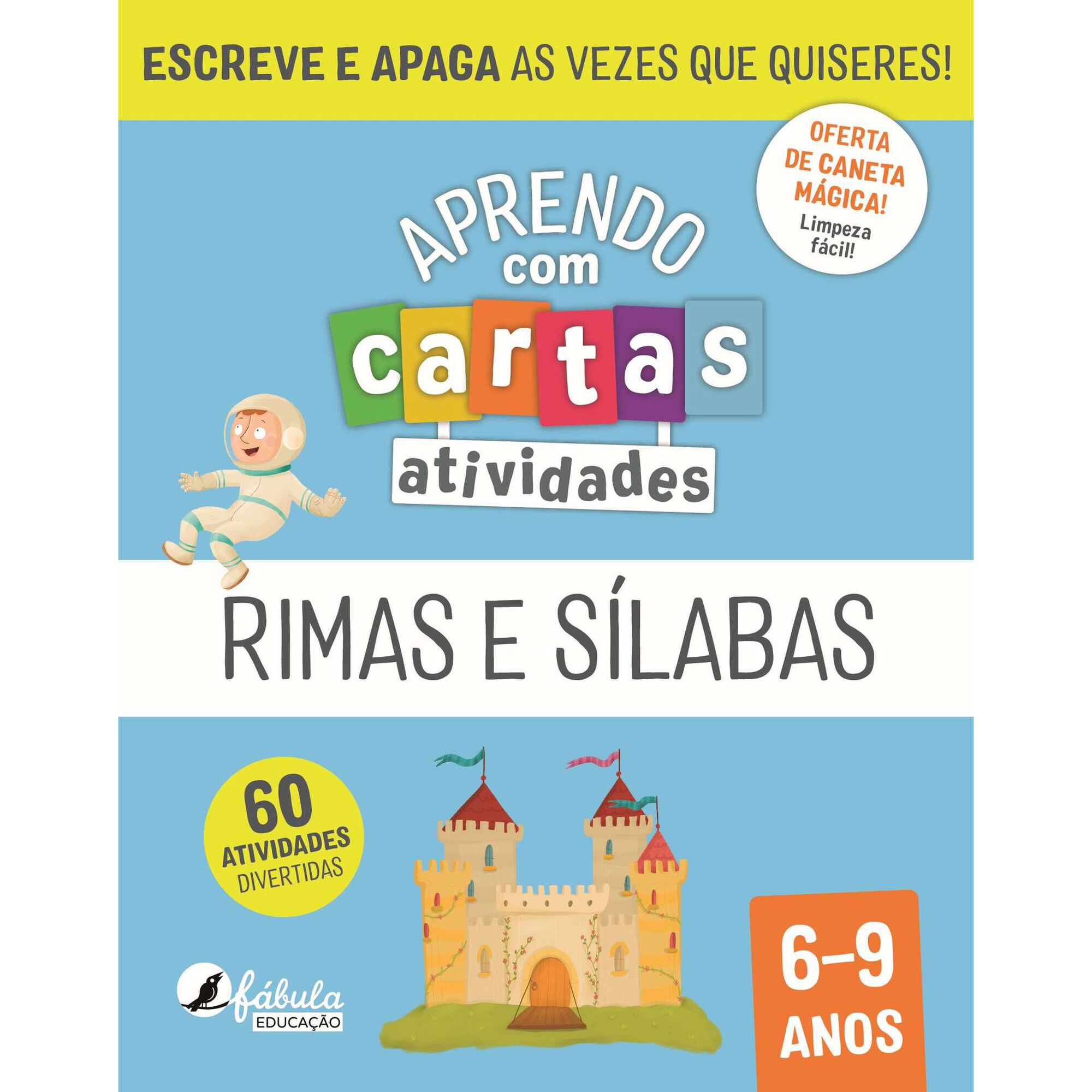 Aprendo com Cartas - Rimas e S&iacute;labas 6-9 Anos