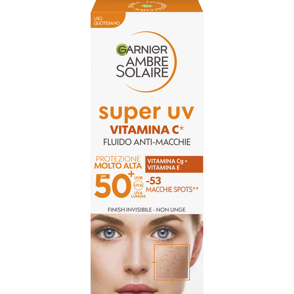 Protetor Solar Fluído Anti-Manchas FPS 50+ Garnier Ambre Solaire