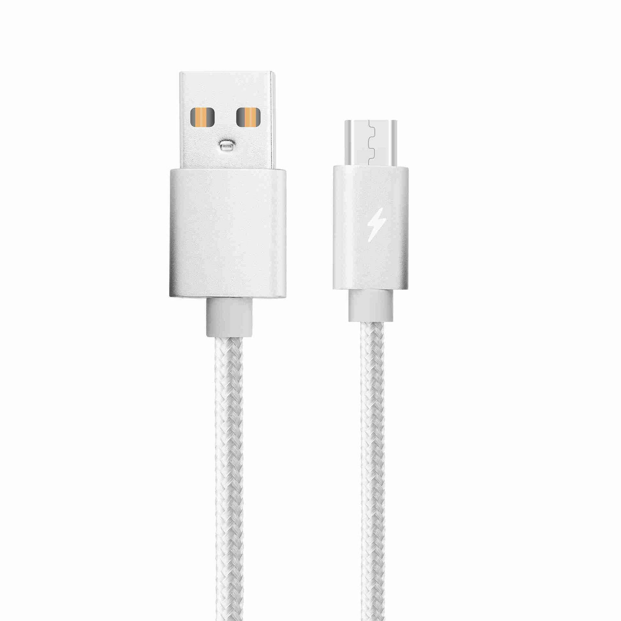 Cabo USB Micro USB 1,2m (várias cores)