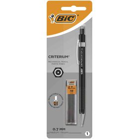 Lapiseira Criterium 0,7mm e Minas HB Bic