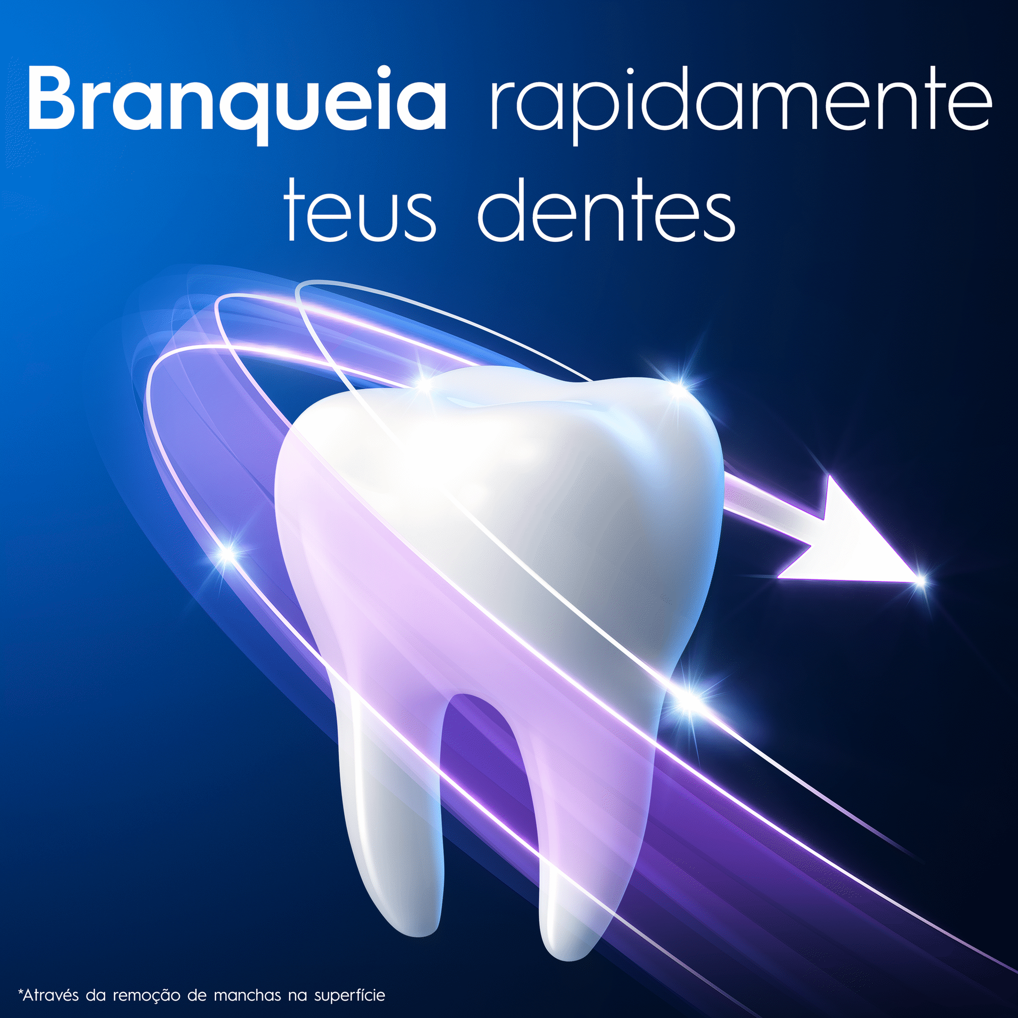 Pasta de Dentes 3D White Express Brilho