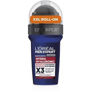 Desodorizante Roll On Hydra Hyaluronic 72H L'Oréal Paris Men Expert