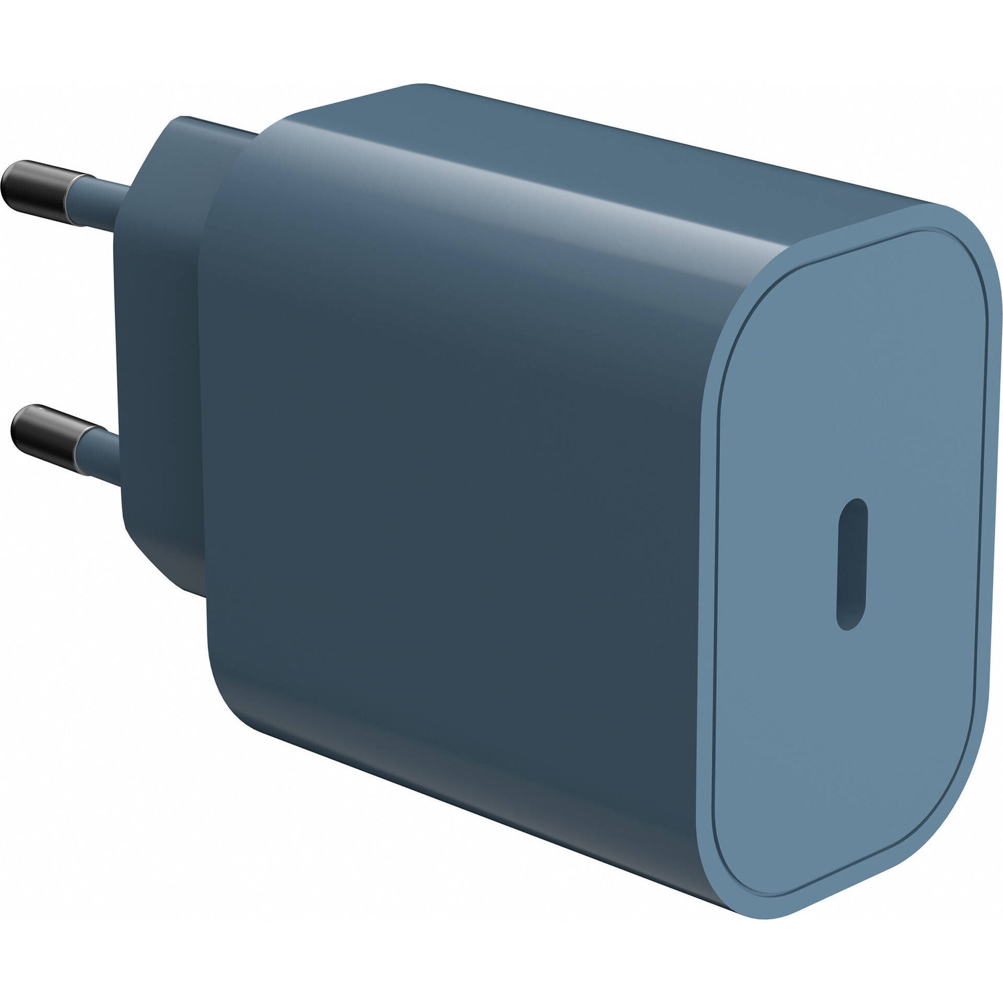 Tomada USB-C Fusion Azul Bazar&atilde;o