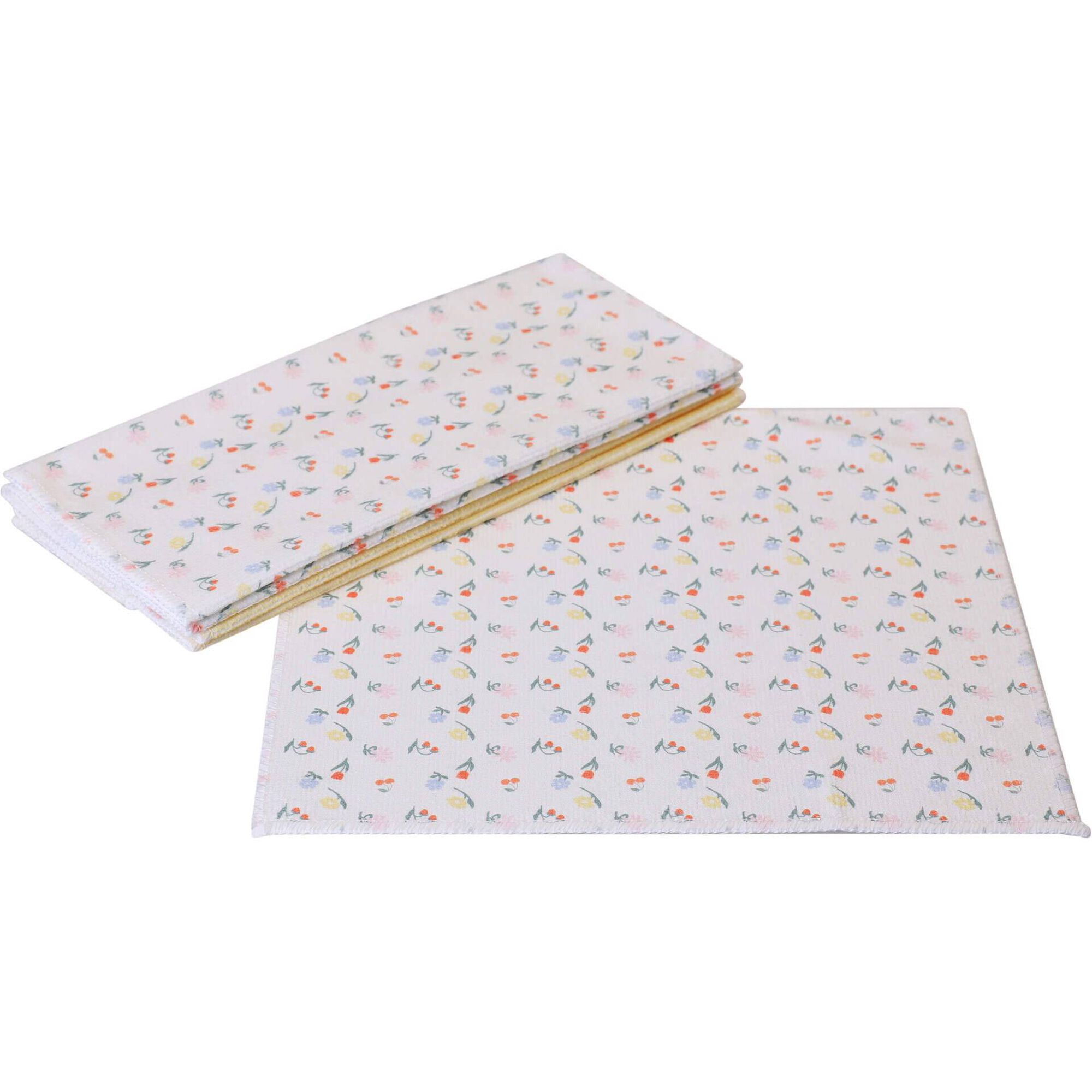 Conjunto 3 Panos de Cozinha 30x30cm Padr&atilde;o Kasa (v&aacute;rios modelos)