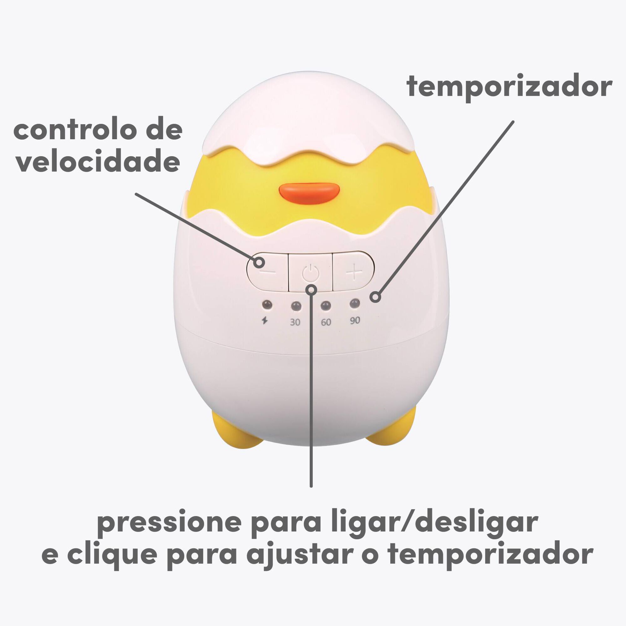 Dispositivo para embalar Beb&eacute; Bazar&atilde;o