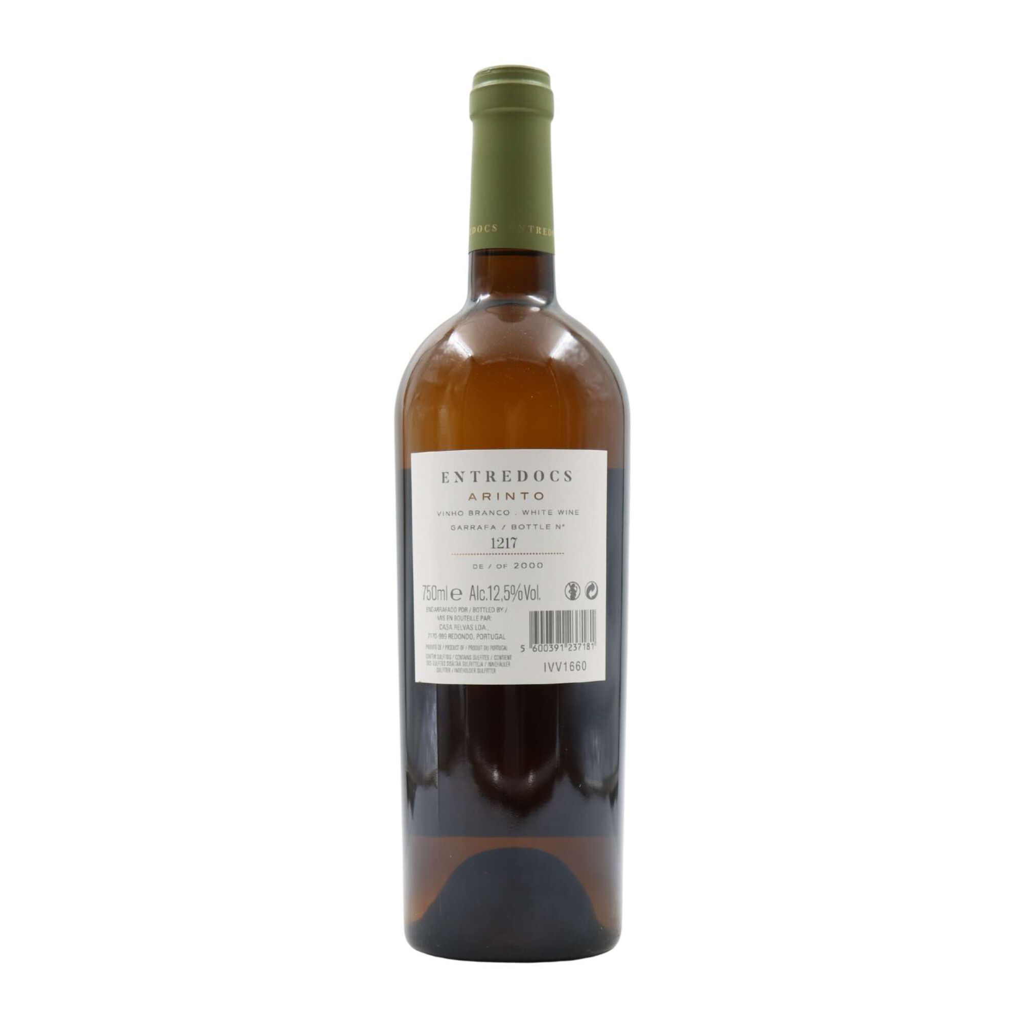 Casa Relvas Entredocs Arinto Alentejano Vinho Branco