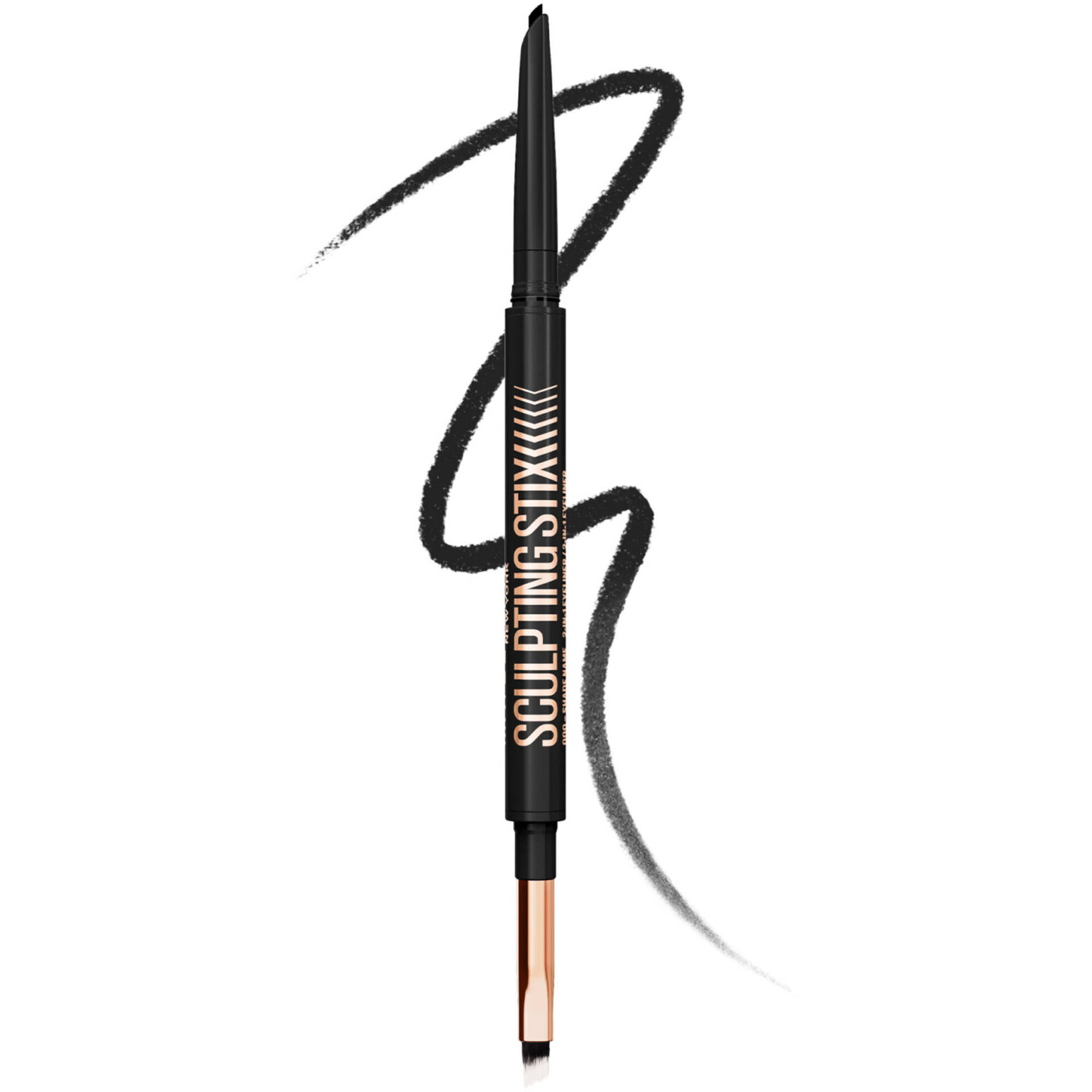 Eyeliner Dual Ended Liner Sculpting Stix 016 Black Blur Maybelline New York