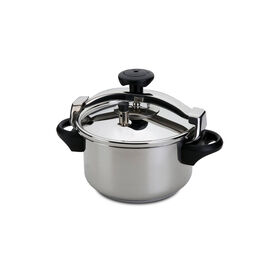 Panela Pressão Aço Inoxidável 4,5L sem Cesto Tradicional Panela Pressão Aço Inoxidável 4,5L sem Cesto Tradicional
