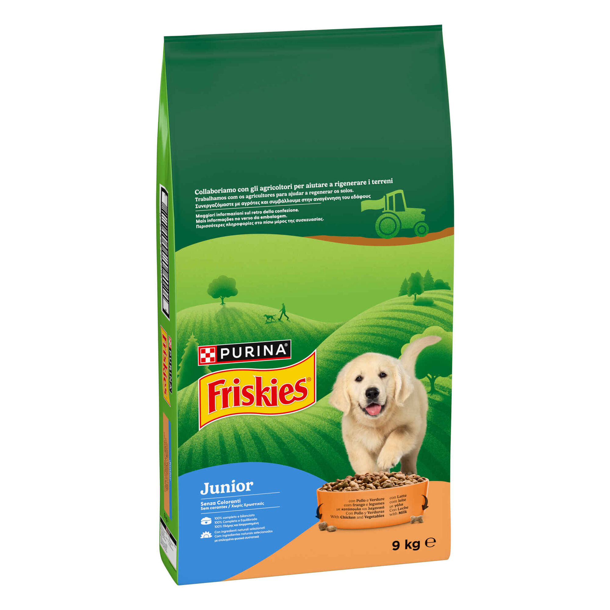 Ra&ccedil;&atilde;o para C&atilde;o J&uacute;nior Balance Frango Purina Friskies