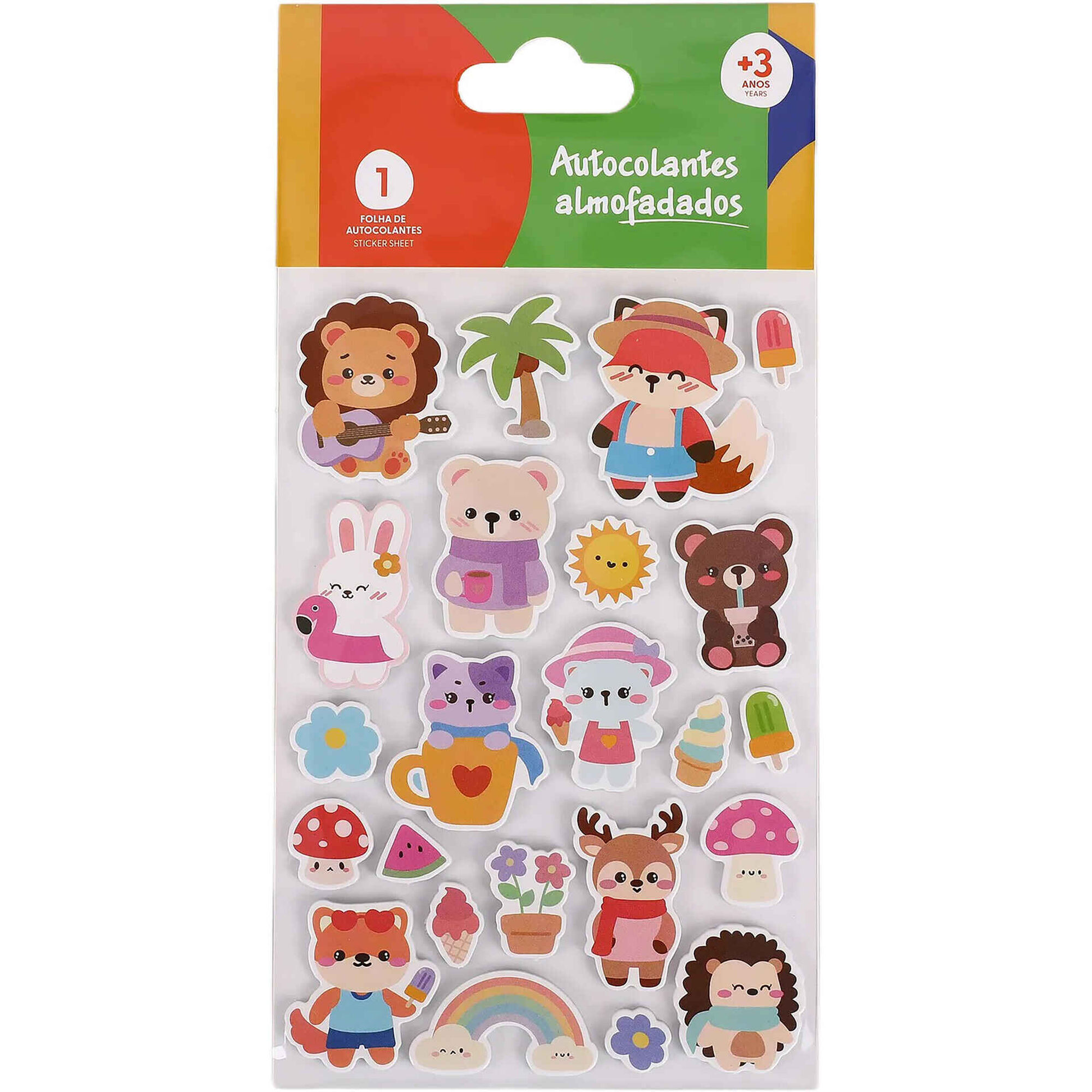 Conjunto de Autocolates Almofadados (v&aacute;rios modelos) Pintura