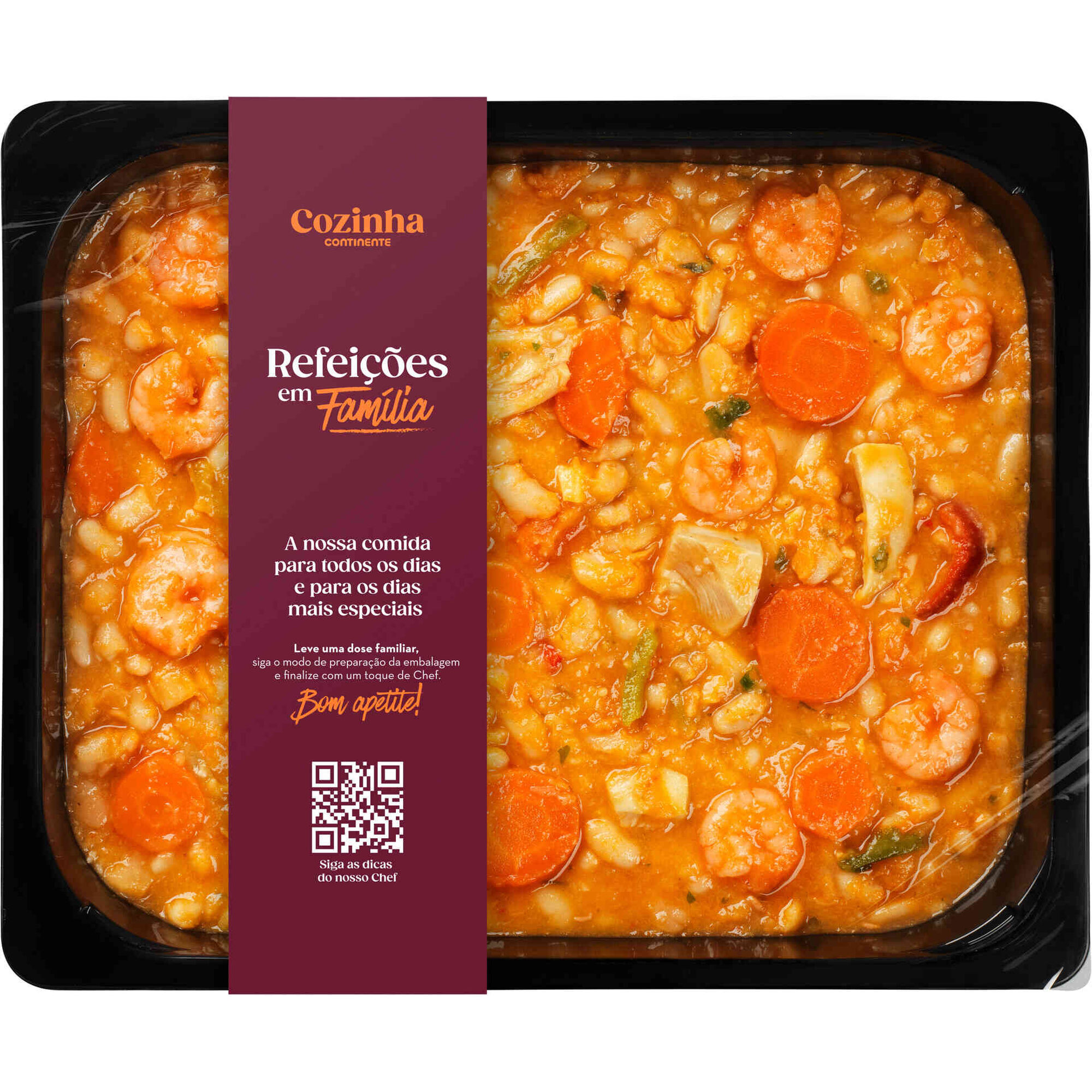 Feijoada de Camar&atilde;o para 6 Pessoas Cozinha Continente