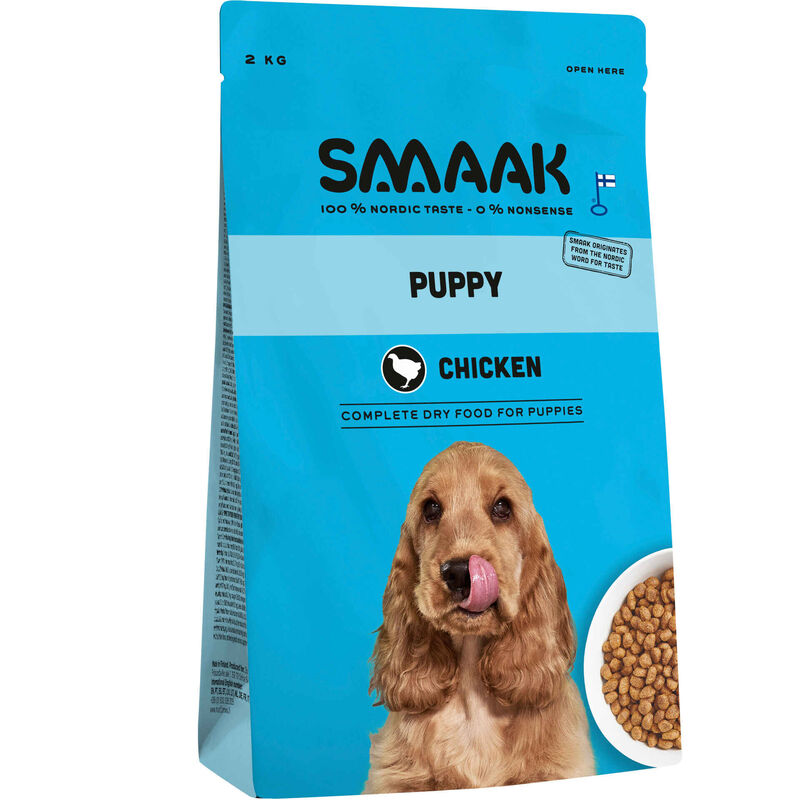 Ração para Cão Júnior Frango Smaak