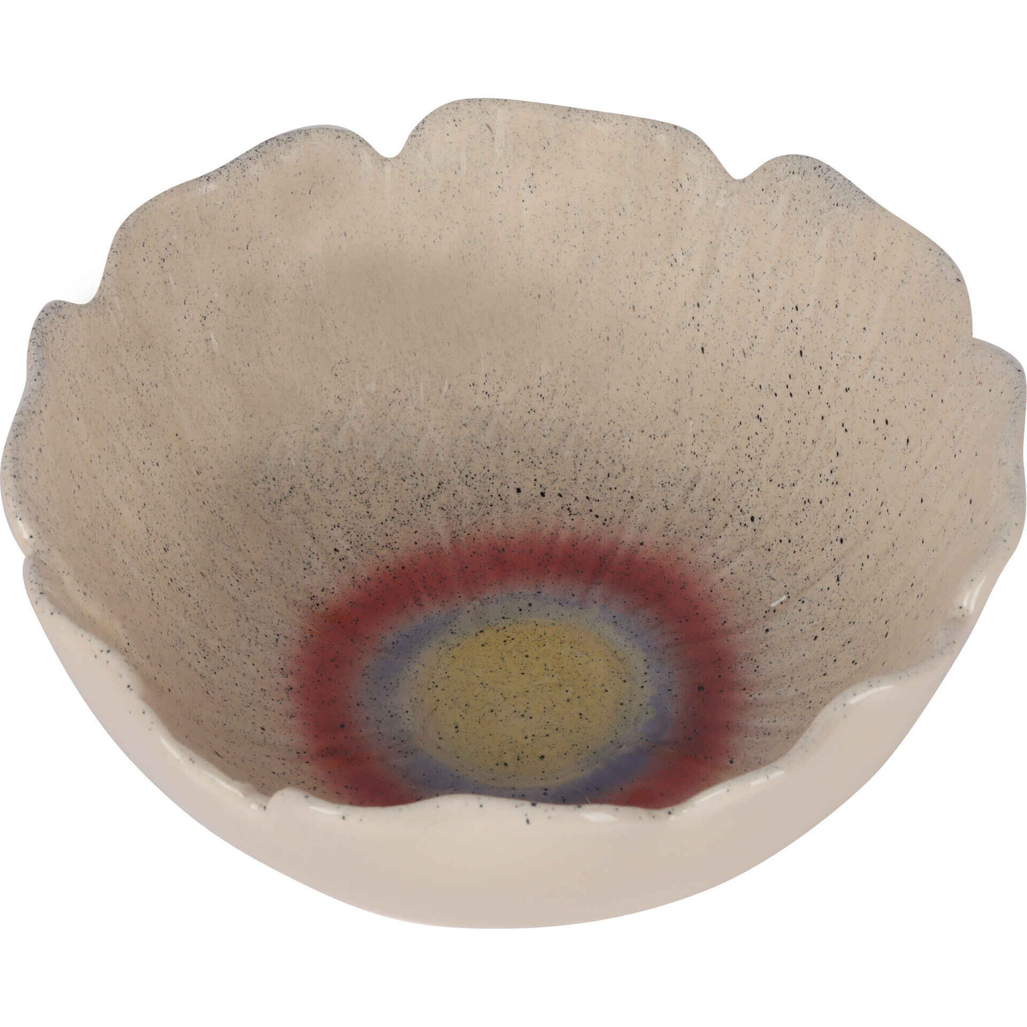 Ta&ccedil;a Flor Rosa 18cm Kasa