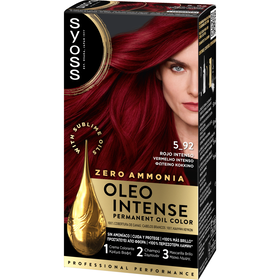 Colora&ccedil;&atilde;o Permanente Oleo Intense Vermelho 5.92 Syoss