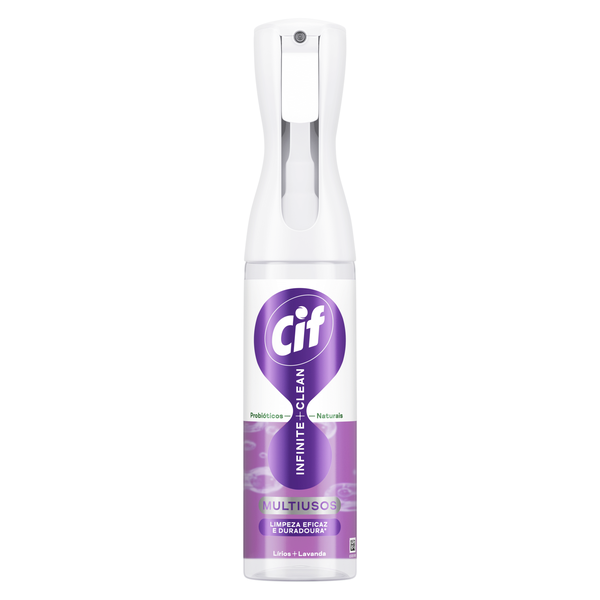 Spray Limpeza Infinite Clean Lírios e Lavanda Cif