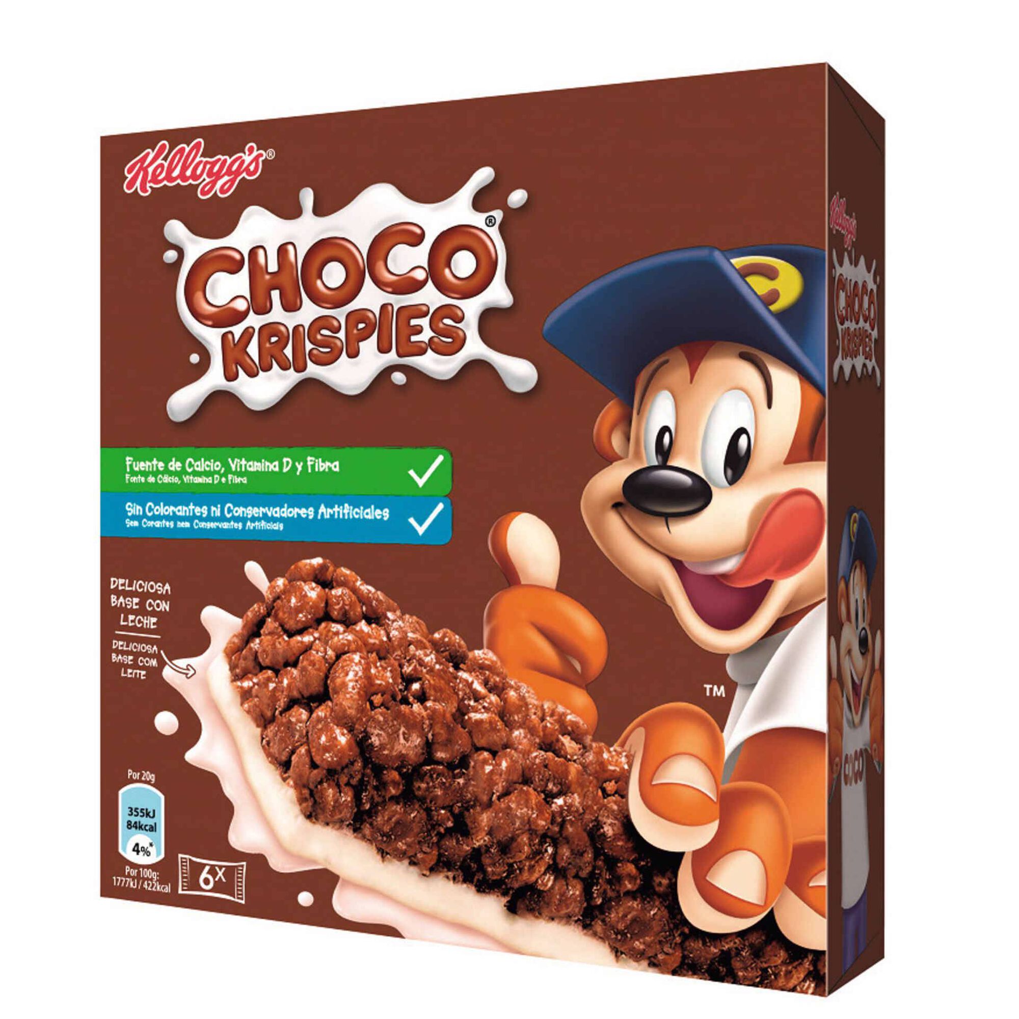 Barras de Cereais Chocolate Choco Krispies Barras de Cereais Chocolate Choco Krispies