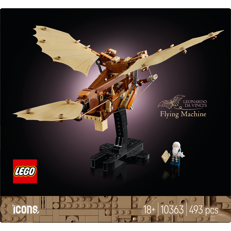 LEGO Icons - Máquina Voadora de Leonardo da Vinci - 10363