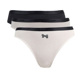 Conjunto 3 Cuecas Brancas e Pretas 36 Mulher Conjunto 3 Cuecas Brancas e Pretas 36 Mulher