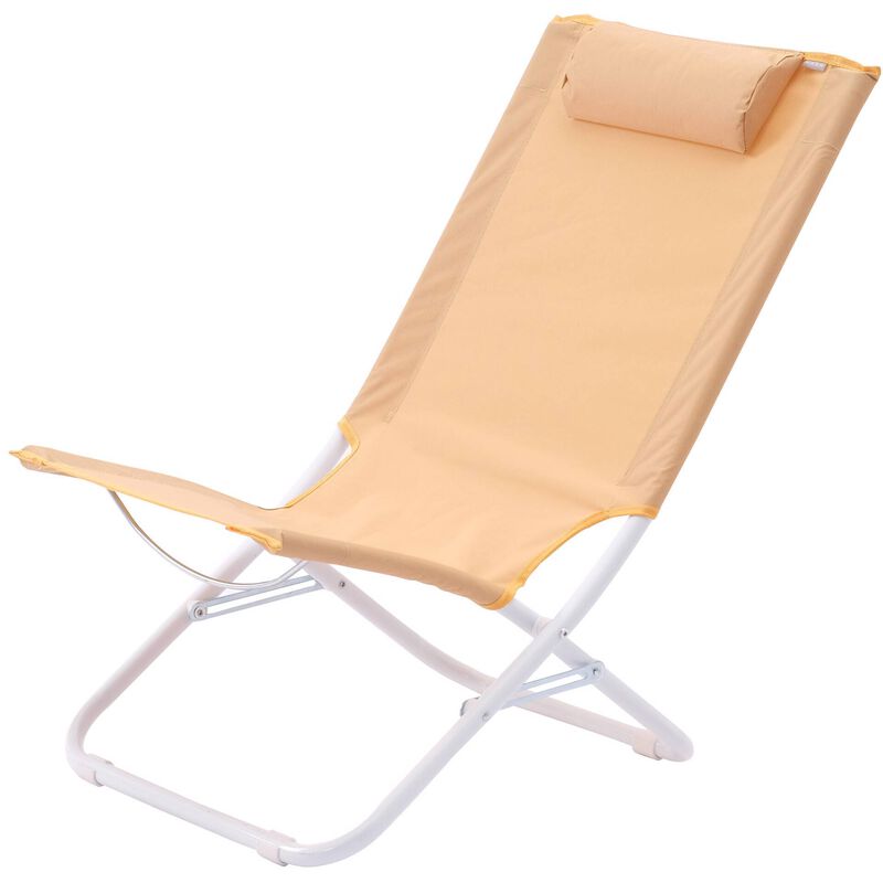 Cadeira Relax Amarela Oasis Kasa