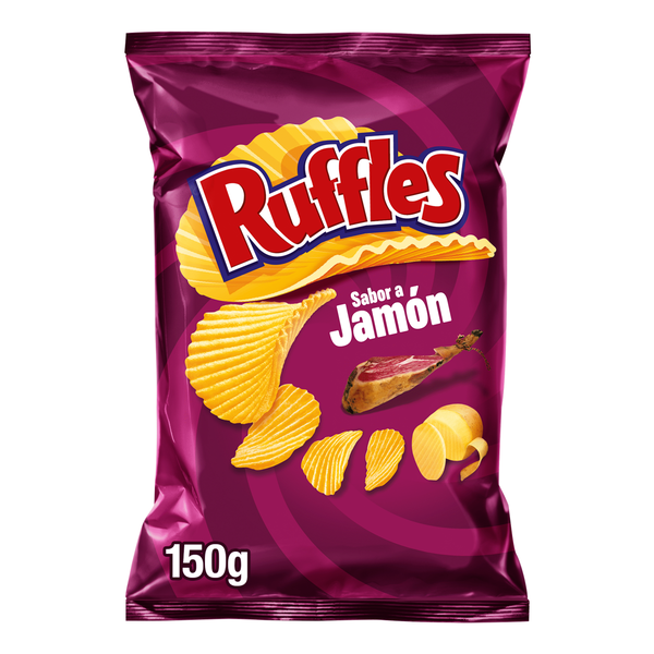 Batata Frita Ondulada Sabor a Presunto Ruffles