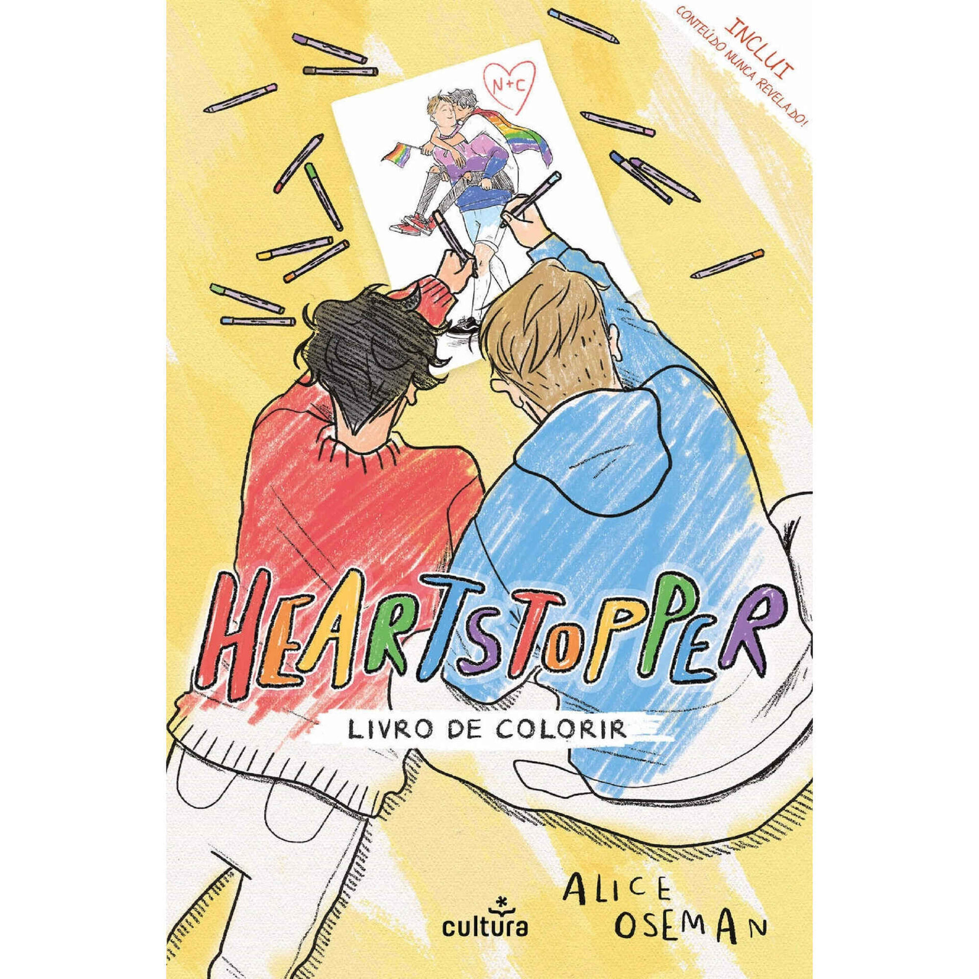 Heartstopper - Livro de Colorir