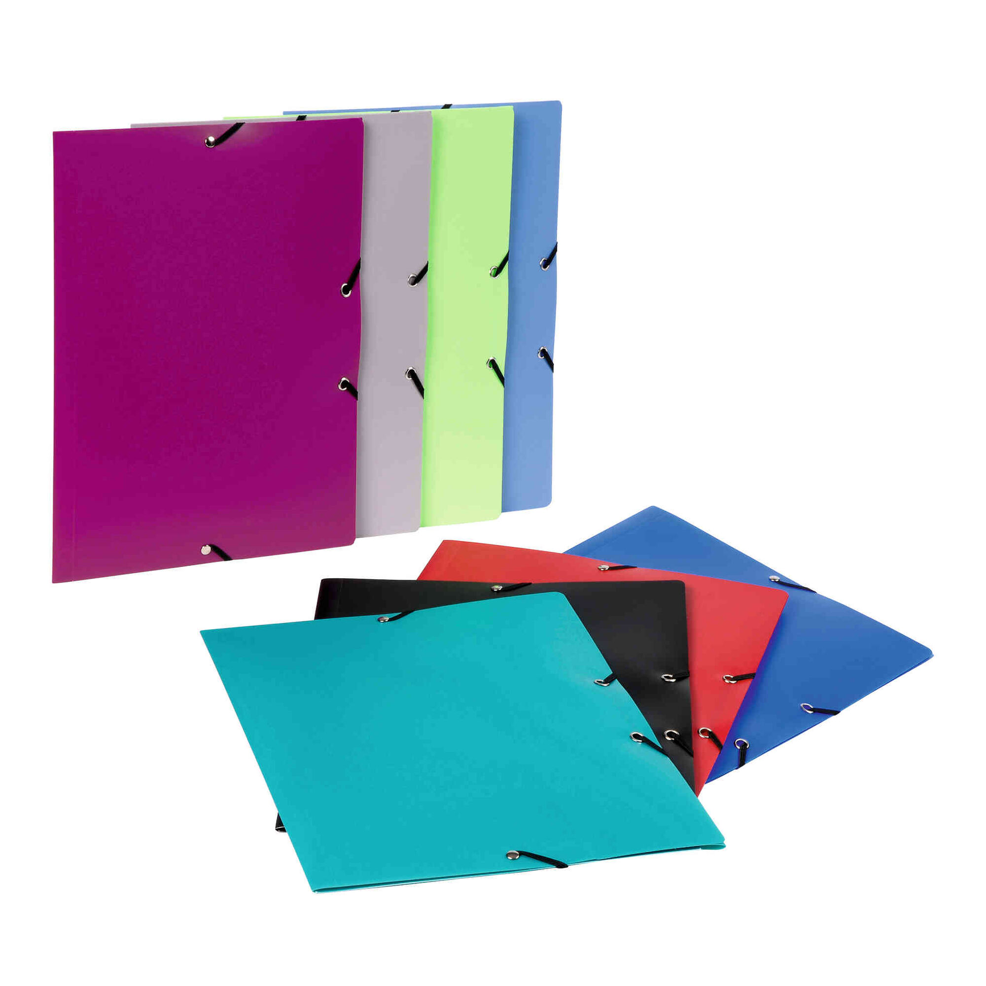 Capa com Elásticos A4 (várias cores) Capa com Elásticos A4 (várias cores)
