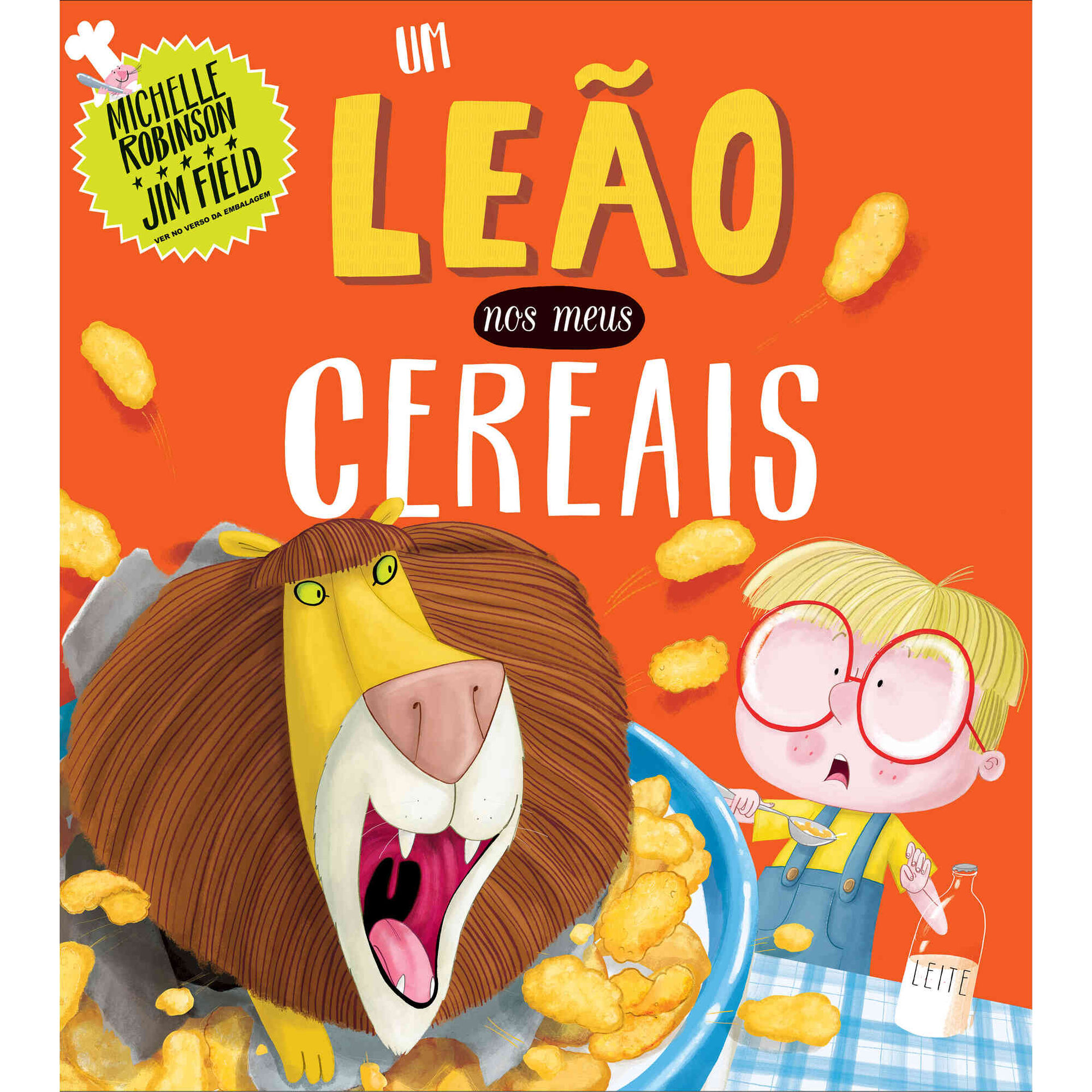 Um Le&atilde;o nos Meus Cereais de Michelle Robinson